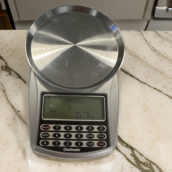 Rare Chef mate Scale To Weigh Food and Manage Portions Double AA Batteries - Picture 3 of 8